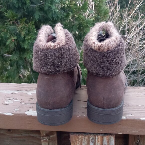 whitemt brown booties sz 7 - Picture 7 of 14